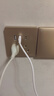 德力西（DELIXI） 開關(guān)插座面板快充五孔CD821通用USB+type-c雙口45W插座86型面板 45W快充type-c+USB（香檳金色） 曬單實拍圖