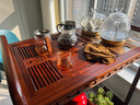 金灶（KAMJOVE）移動(dòng)茶車(chē)泡茶桌實(shí)木套裝 家用茶臺自動(dòng)上水泡茶壺 茶道功夫茶具 【豪華款】KW-6300C搭配H9 1個(gè) 曬單實(shí)拍圖