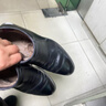 奧康男鞋冬季棉皮鞋男新款加絨保暖棉靴真皮高幫男士休閑套腳皮棉鞋 黑色 43 (265mm) 曬單實(shí)拍圖