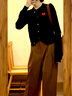 COMME DES GARCONS 川久保玲PLAY經(jīng)典紅黑愛(ài)心紅心羊毛開(kāi)衫針織毛衣男女款情侶外套 黑色紅心 XS (160) 女碼 曬單實(shí)拍圖