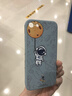 斯美 適用蘋果16e手機殼iPhone16e液態(tài)硅膠保護套SE4新款男女創(chuàng)意鏡頭全包防摔超薄軟殼星球圖案潮牌 蘋果16e【煙藍色】側邊-涂鴉吊星球+鋼化膜 魔方液態(tài) 曬單實拍圖