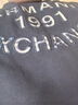 阿瑪尼ARMANI EXCHANGE【禮物】AX男士logo刺繡長袖圓領(lǐng)衛(wèi)衣 曬單實(shí)拍圖
