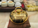 張小泉湯婆子銅質(zhì)暖手寶熱水袋送禮品送長(cháng)輩帶布套 龍鳳呈祥款(直徑150mm) 曬單實(shí)拍圖