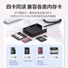 綠聯(lián)（UGREEN）讀卡器多合一sd卡usb3.0高速相機單反大卡內存tf//cf卡手機u盤(pán)otg多功能讀卡器通用 多卡單讀 CR125 USB3.0單卡單讀0.5米30229 曬單實(shí)拍圖