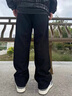 軒萊雅褲子男孩初中學(xué)生帥氣休閑長(zhǎng)褲青少年大童直筒褲運(yùn)動(dòng)衛(wèi)褲春秋季 黑色【常規(guī)】 L 曬單實(shí)拍圖