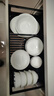 瓷秀源白瓷碗家用米飯碗大湯碗骨瓷面碗吃飯碗單個(gè)小碗粥碗碗微波爐餐具 4.5英寸金鐘碗2個(gè) 直徑11.5cm 曬單實(shí)拍圖