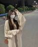 艾柔丹春秋季節(jié)新款法式桔梗連衣裙女裝氣質(zhì)溫柔風(fēng)感兩件套裝裙子 套裝 S 曬單實(shí)拍圖