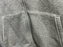 Champion【王俊凱同款】冠軍連帽衛(wèi)衣24新款刺繡小C開(kāi)衫外套男休閑上衣 淺灰色 M 曬單實(shí)拍圖
