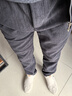 JEEP SPIRIT吉普休閑褲男秋冬季韓版燈芯絨褲子男士商務(wù)男褲 深灰加絨 30 曬單實(shí)拍圖