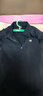 KOLON SPORT/可隆半拉鏈長(cháng)袖 男子戶(hù)外輕量彈力抗菌透氣休閑T恤- LHZT4WN121-BK 黑色 L (175/96A) 曬單實(shí)拍圖