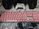 達爾優(yōu)EK810鍵帽104鍵全套ABS鍵帽耐磨原廠(chǎng)高度機械鍵盤(pán)鍵帽大鍵平衡桿鍵盤(pán)鍵帽配件 104鍵粉色 曬單實(shí)拍圖