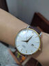 瑞士正品歐米茄手表男士機械表自動(dòng)防水時(shí)尚真鉆夜光專(zhuān)用休閑男表 升級版-間金白面-皮帶 關(guān)注送皮帶 曬單實(shí)拍圖