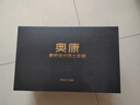 奧康（Aokang）豆豆鞋男透氣潮流一腳蹬懶人鞋男士休閑皮鞋牛皮軟底春秋季新款 黑色 42 曬單實拍圖