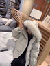 舒芳蝶（shufangdie）羽絨棉服女2024冬季新款韓版oversize短款加厚棉衣外套ins港風(fēng)潮 米白 M 曬單實(shí)拍圖
