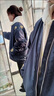 安初夏美式街頭字母棒球棉服男女士冬季新款棉襖保暖加厚棉衣服男裝外套 藏青色 XL 曬單實(shí)拍圖