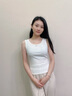 lagogo【呼吸感背心】百搭修身吊帶女拉谷谷2025春新款遮副乳上衣 深灰色 M 曬單實(shí)拍圖