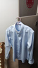 培羅蒙 純棉成衣DP免燙男襯衫 100S高支新疆棉易打理抗皺商務(wù)男襯衣 曬單實(shí)拍圖