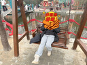 貓人加絨闊腿褲女秋冬小個(gè)子高腰垂感運動(dòng)直筒條紋衛褲休閑香蕉褲子 曬單實(shí)拍圖