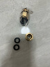 大漠山 內(nèi)外絲活接直接管古全銅雙內(nèi)絲直接直通單邊活接頭對絲短絲加厚 A1：4分內(nèi)外絲活直接 銅本色 曬單實拍圖