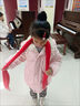 匯彩衫兒童紅圍巾定制印logo新年圣誕禮物中國紅圍脖幼兒園演出活動(dòng)披肩 【默認(rèn)不帶圖案】WY-加厚小斜紋 曬單實(shí)拍圖