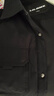 利郎輕薄羽絨服男翻領時尚休閑男士羽絨服 黑（24DBR0051Y） L 170/88A 曬單實拍圖