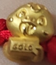 周大福蛇年生肖富字抱金蛇黃金轉(zhuǎn)運(yùn)珠情侶男女同款足金首飾送生日禮物 R35959 曬單實(shí)拍圖