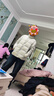 李寧童裝兒童外套男女小大童防潑水三合一運(yùn)動風(fēng)衣羽絨服套裝YWBU045 銀樺灰-1 170 曬單實(shí)拍圖