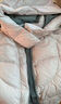 森馬羽絨服女設計感寬松撞色2024冬季新款連帽面包服潮流個(gè)性時(shí)尚 粉紅（白鴨絨）60001 L 曬單實(shí)拍圖