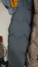 英氏（YEEHOO）女童羽絨服兒童外套中大童裝中長款衣服保暖連帽冬裝 灰藍(lán) 165  曬單實拍圖