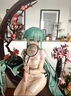 初音未來(lái) 韶華 旗袍 深海初音 花色衣和服 二次元?jiǎng)勇苓吺洲k 韶華初音/25CM 曬單實(shí)拍圖