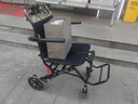 MKLOPP輪椅折疊輕便老人專(zhuān)用旅行便攜式老年手推代步車(chē)醫用家用上飛機 2帶拉桿/經(jīng)典黑戶(hù)外減震/小巧易攜帶 曬單實(shí)拍圖