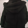 鴨鴨（YAYA）王一博同款極寒羽絨服女冬季中長(zhǎng)款2024新款情侶防寒休閑厚外套HY 星空黑色 2XL (185) （充絨253克） 曬單實(shí)拍圖