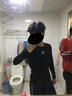 卡爾美（KELME） 運(yùn)動(dòng)健身服男套裝透氣長(zhǎng)袖緊身衣加絨內(nèi)搭保暖緊身褲 透氣薄款套裝(logo在中間) 2XL/185cm 曬單實(shí)拍圖