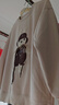 絲柏舍減齡衛衣2025秋裝新款女裝學(xué)院風(fēng)寬松長(cháng)袖圓領(lǐng)上衣 曬單實(shí)拍圖