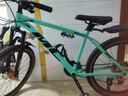 梅隆鋁合金山地變速自行車(chē)青少年學(xué)生運動(dòng)男女單車(chē)輕便公路車(chē) YS500-比安奇綠 24英寸 【建議身高140-165CM】 30速【藍圖A7變速+可鎖死前叉】 曬單實(shí)拍圖