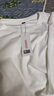 名創(chuàng)優(yōu)品（MINISO）打底衫男冬季親膚保暖雙面絨內(nèi)搭圓領(lǐng)加絨加厚長袖t恤 白 3XL  曬單實(shí)拍圖