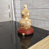 泰和君瓷鎏金花絲葫蘆銅擺件客廳酒柜玄關(guān)裝飾品喬遷新居禮品禮物家居飾品 花絲鎏金葫蘆【16*16*28cm】 曬單實(shí)拍圖