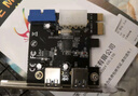 DIEWU 臺式機主板USB3.0擴展卡20pin前置接口 PCI-e轉USB3.0擴展卡 TXB050&USB3.0芯片隨機 大4P供電 曬單實(shí)拍圖