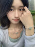 中國黃金（CHINA GOLD）靈蛇平安扣項(xiàng)鏈女925銀本命年生肖蛇玉髓吊墜七夕情人節(jié)生日禮物 靈蛇平安扣項(xiàng)鏈【品牌禮盒】 曬單實(shí)拍圖