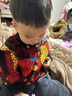 巴拉巴拉童裝男童拼接撞色毛衣兒童針織衫小童寶寶秋裝洋氣上衣潮拜年服 黑色調(diào)00499 90cm 曬單實(shí)拍圖