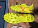 美津濃（MIZUNO）男子AG短釘專業(yè)足球鞋MONARCIDA NEO III SELECT AG(MS-092) 45/黃色/珊瑚色 41 (265mm) 曬單實拍圖