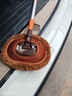兔溪洗車(chē)拖把不傷車(chē)專(zhuān)用刷子專(zhuān)業(yè)工具軟毛伸縮漆汽車(chē)擦車(chē)神器除塵撣子 【咖色】備用刷頭x1（無(wú)桿） 曬單實(shí)拍圖