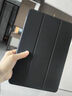 疆科適用OPPO Pad3保護(hù)套11.61英寸平板電腦OPD2405新款三折硅膠翻蓋全包防摔保護(hù)殼簡(jiǎn)約純色膚感殼 【靜夜黑】翻蓋平板保護(hù)套 OPPO Pad3【11.61英寸】 曬單實(shí)拍圖