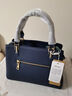 愛(ài)情海牛皮包包女包手提包大容量單肩斜挎包生日禮物高級感送女友老婆 【藍色】高級感實(shí)用品牌百搭小眾 時(shí)尚休閑通勤輕奢ck風(fēng)簡(jiǎn)約潮流 曬單實(shí)拍圖