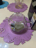 明尊（LIGHTKING）迷你小容量泡茶壺 玻璃茶壺飄逸杯玻璃杯 茶具茶水分離杯花茶壺 S-031B【200ml】 曬單實(shí)拍圖