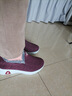 福來(lái)紅老北京棉鞋女冬加絨保暖媽媽棉鞋冬季加厚中老年防滑軟底奶奶棉靴 紫色 38 曬單實(shí)拍圖