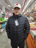 啄木鳥(niǎo)啄木鳥(niǎo)輕薄羽絨服男短款冬季外套男士新款超輕休閑中青年白鴨絨 18819黑色（立領(lǐng)） XL （125-145斤） 曬單實(shí)拍圖