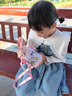 慕馨（moosen）兒童保溫杯316不銹鋼大容量吸管直飲男女寶寶學(xué)生幼兒園水杯 【抗菌99.9%+雙飲】粉色-550ml 曬單實(shí)拍圖