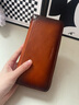 班亞奴2025新款男士錢(qián)包男款長(cháng)款拉鏈真皮牛皮卡包一體大容量手拿包皮夾 黃棕色-(頭層牛皮-防盜刷) 曬單實(shí)拍圖