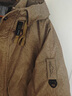 鴨鴨短款連帽工裝羽絨服男冬季新款防寒保暖情侶款簡(jiǎn)約加厚鴨絨外套 黑色 XL 曬單實(shí)拍圖